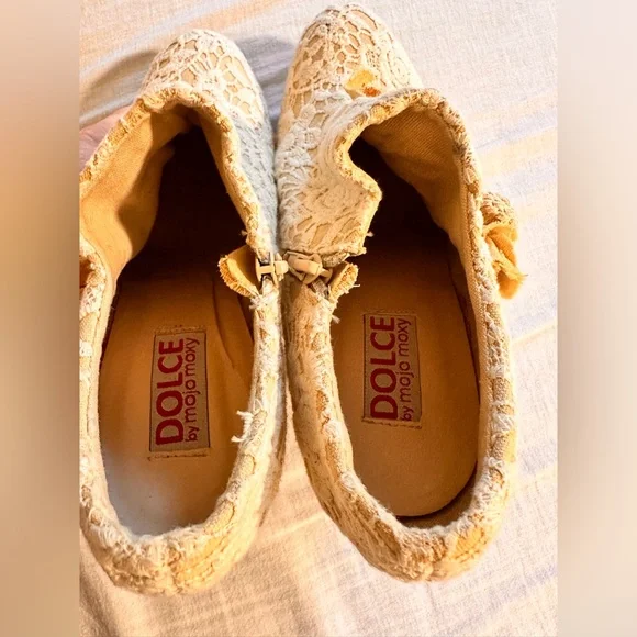 Dolce by mojo moxy lace heels size 9.5 - Picture 6 of 9